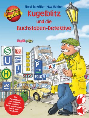 cover image of Kugelblitz und die Buchstaben-Detektive